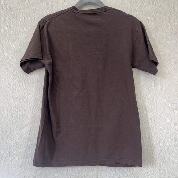 Ave La Clint Eastwood “The Good” Brown and Red Graphic Print Tshirt Mens Size M - Picture 2 of 8